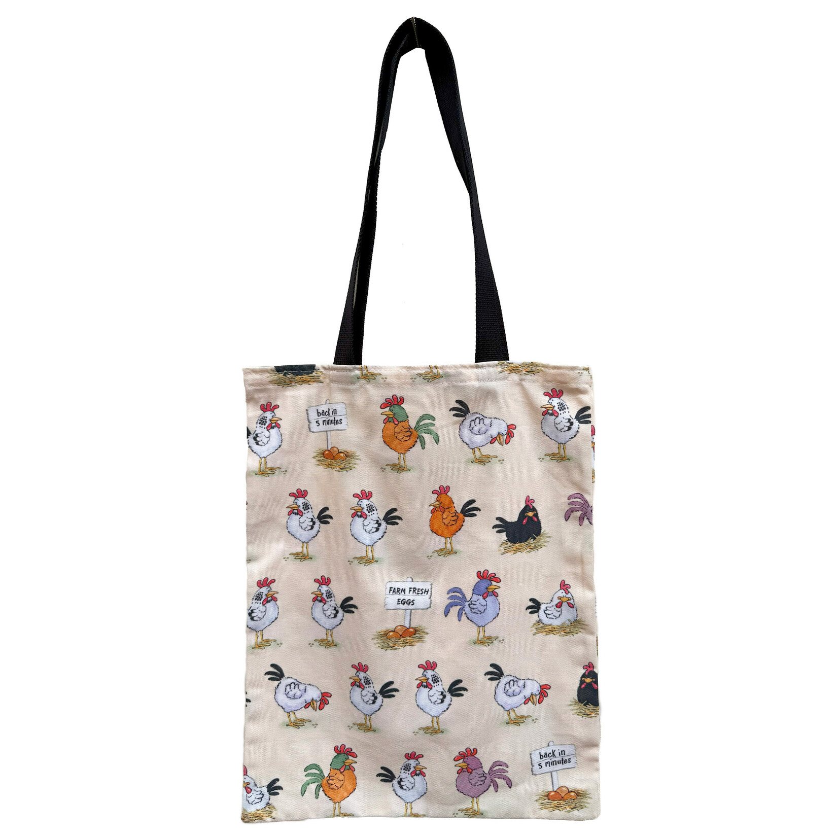 Diverse Merken Samuel Lamont Chickens katoenen schoudertas kippen Chickens Samuel Lamont 630892