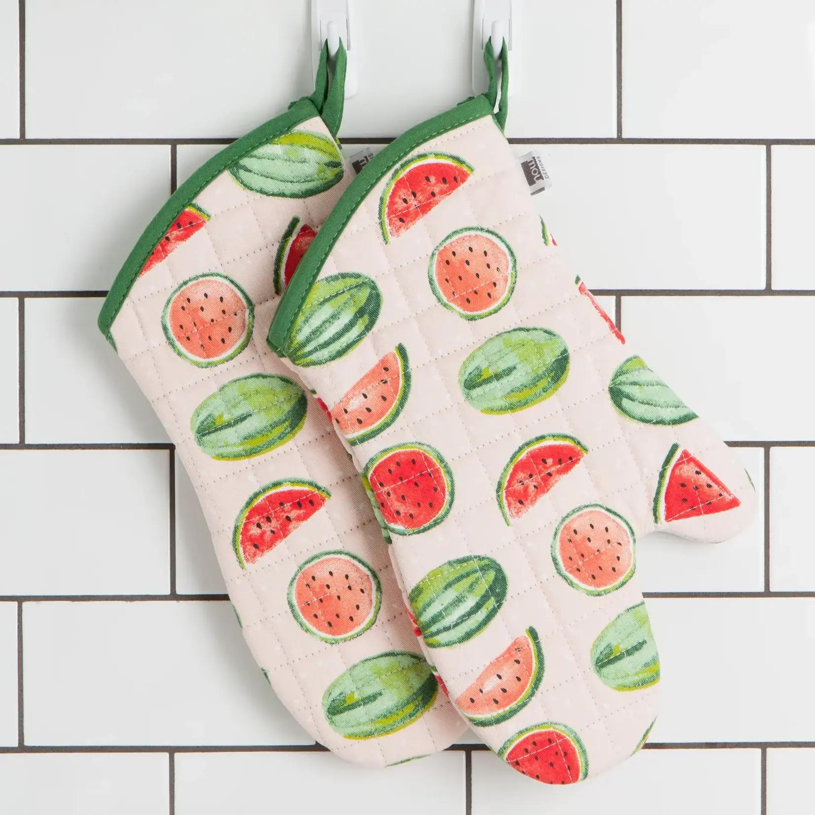 Diverse Merken Now Designs watermelon mitt ovenwant watermeloen Now Designs 515972