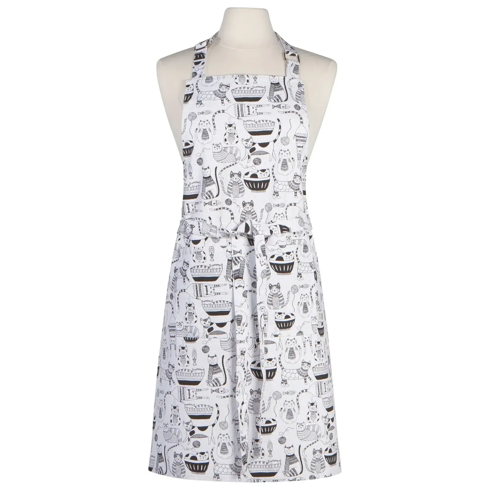 Diverse Merken Now Designs Purr Party apron schort getekende katten Now Designs 502134
