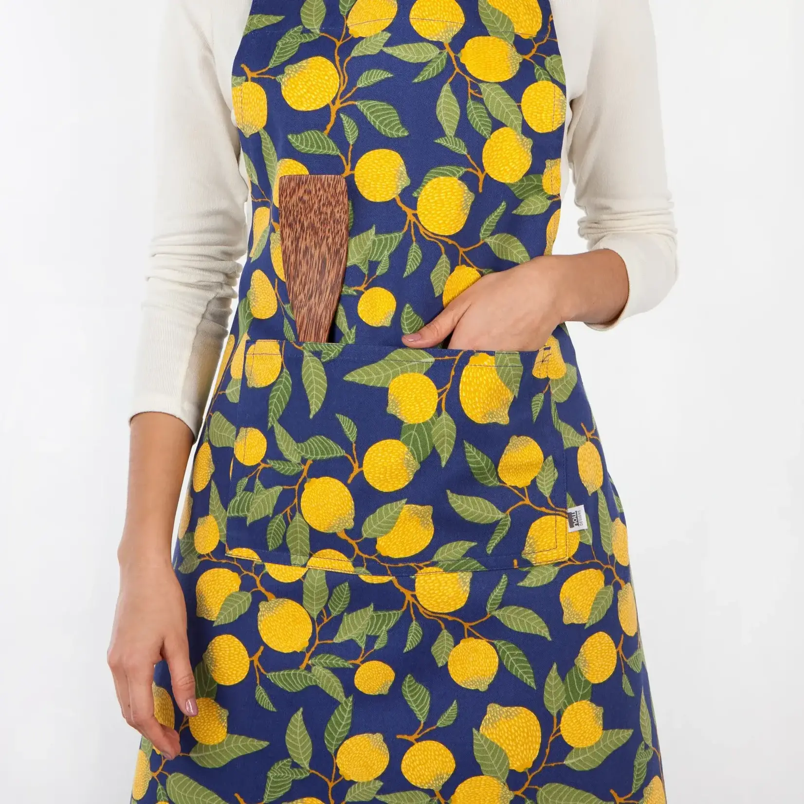Diverse Merken Now Designs Provencal Lemons apron schort citroenen Now Designs 502164