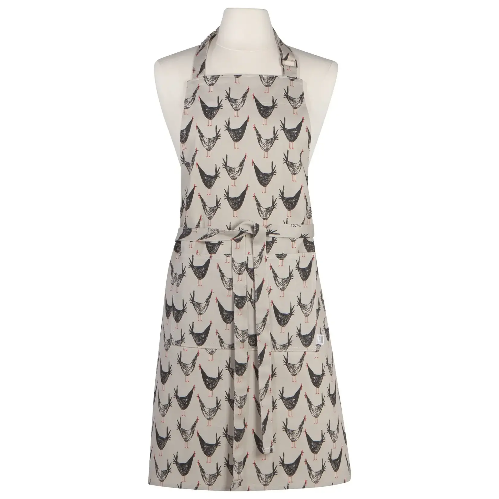 Diverse Merken Now Designs Chicken Scratch apron schort kippen getekende kippen Now Designs 502869