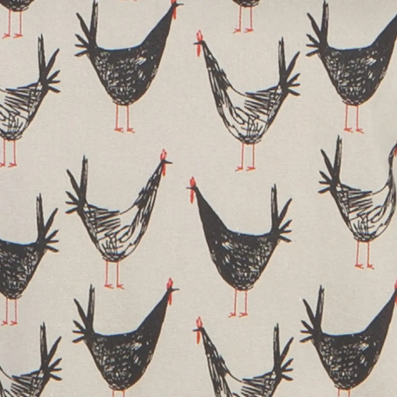 Diverse Merken Now Designs Chicken Scratch apron schort kippen getekende kippen Now Designs 502869