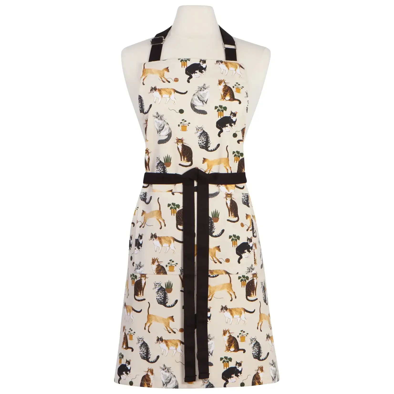 Diverse Merken Now Designs Cat Collective apron schort katten Now Designs 502194