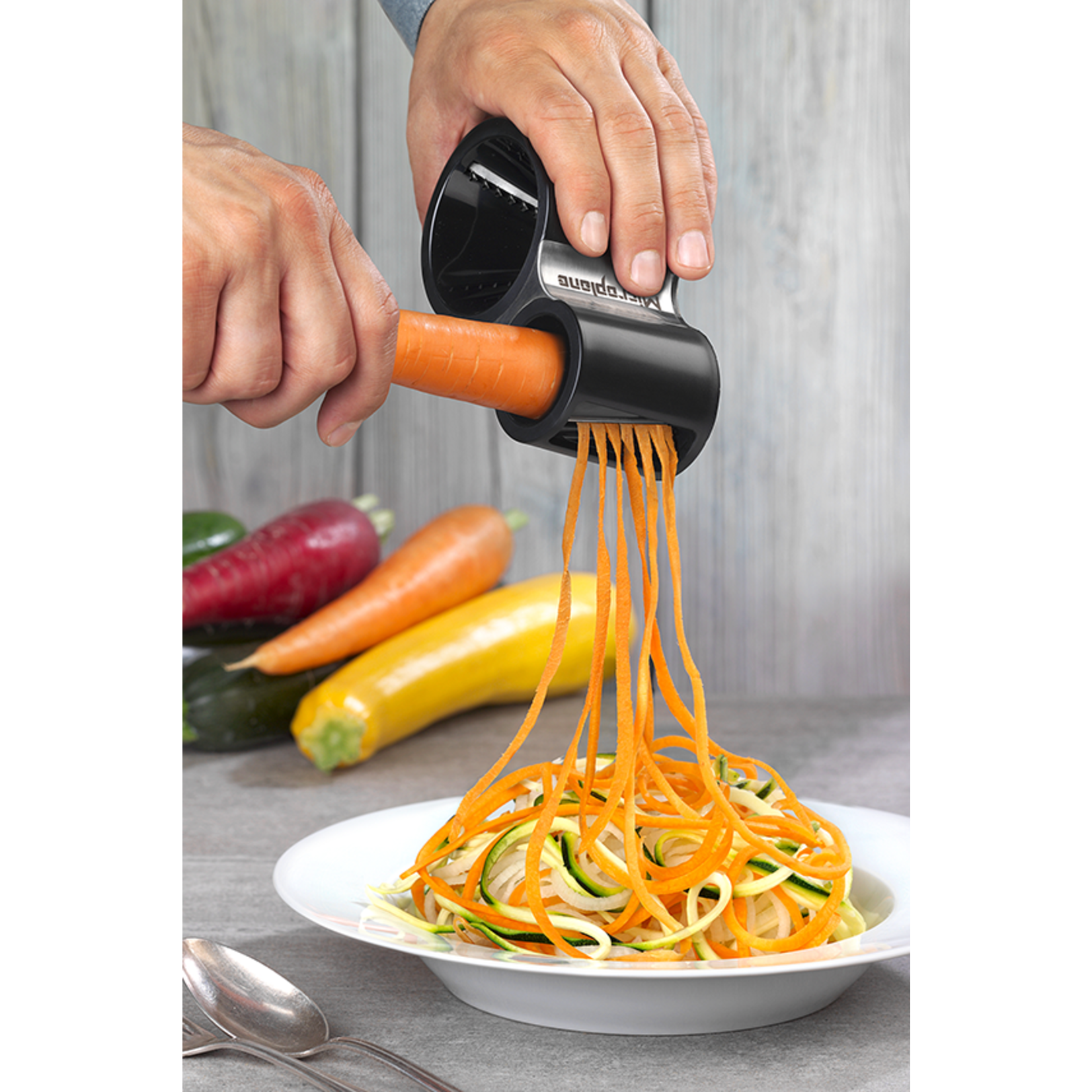 Microplane Microplane Spiraal snijder voor groente pasta Microplane Spiral Cutter Microplane 48000