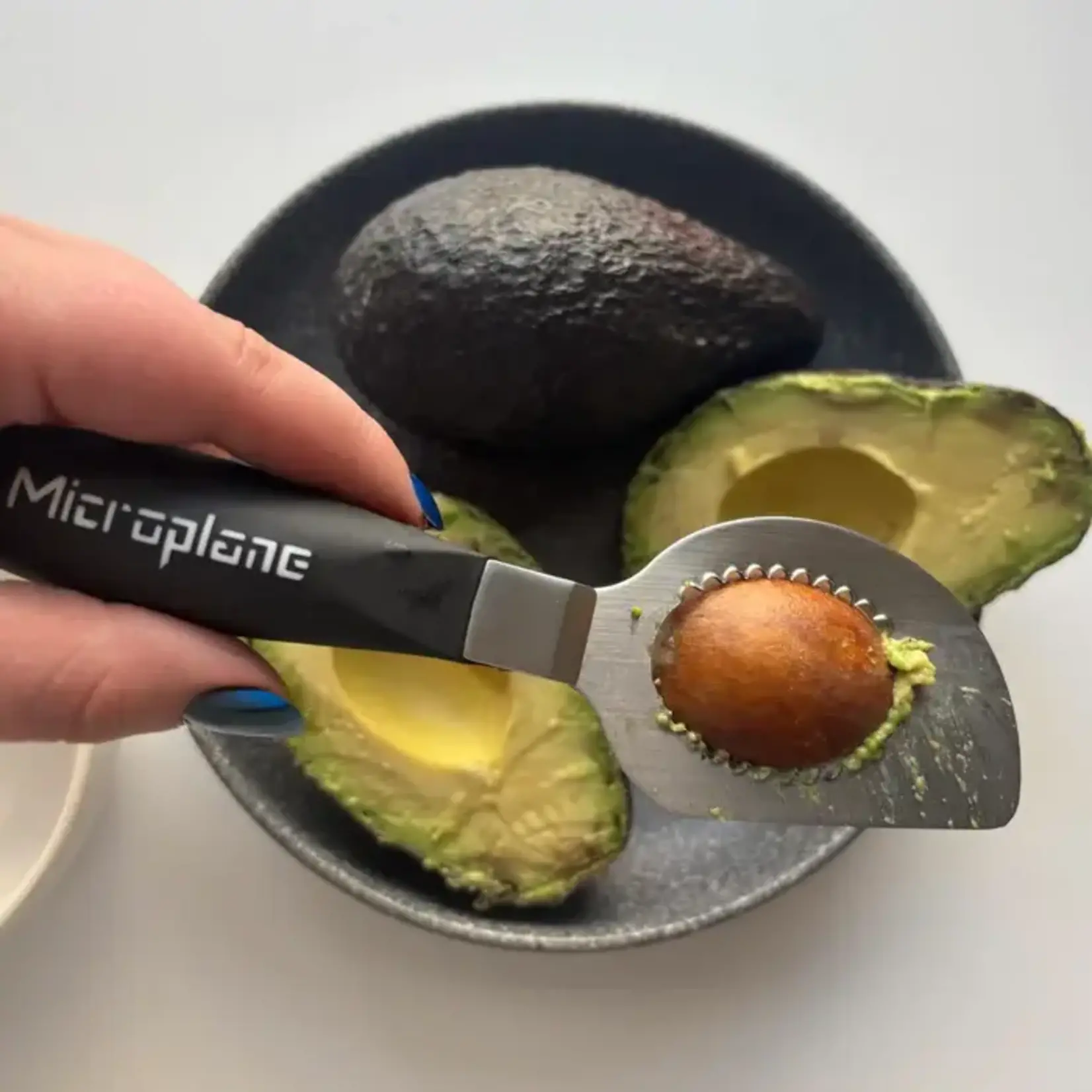Microplane Microplane zwart handvat Professionele Avocado Tool 3 in 1 Microplane 48071