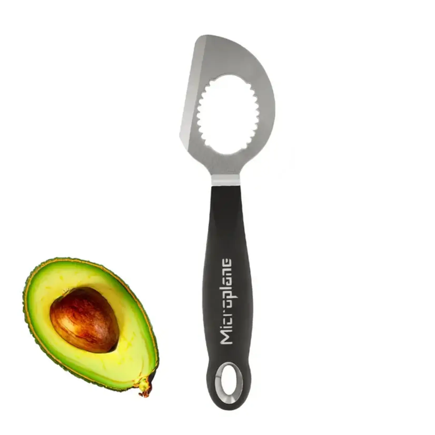 Microplane Microplane zwart handvat Professionele Avocado Tool 3 in 1 Microplane 48071