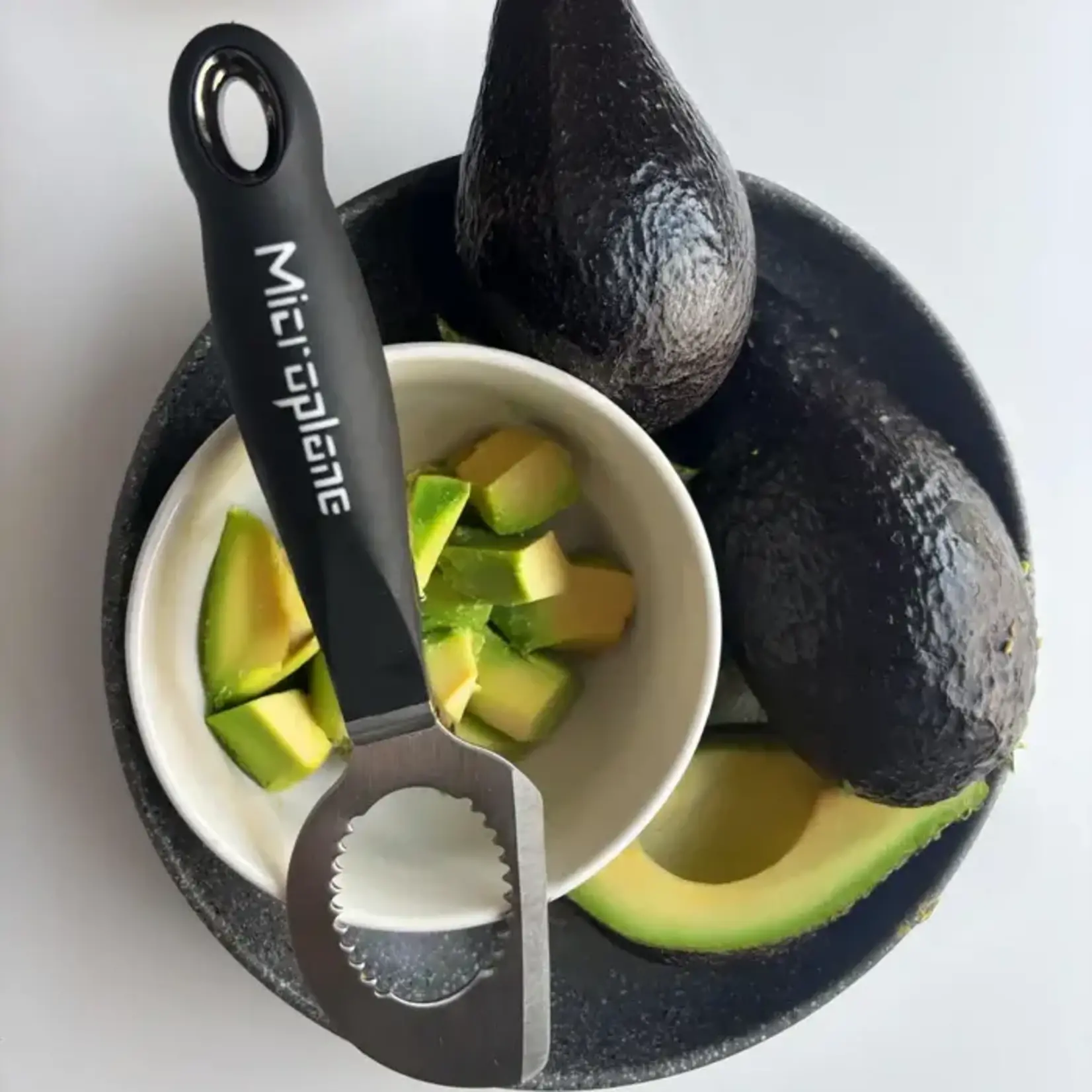Microplane Microplane zwart handvat Professionele Avocado Tool 3 in 1 Microplane 48071
