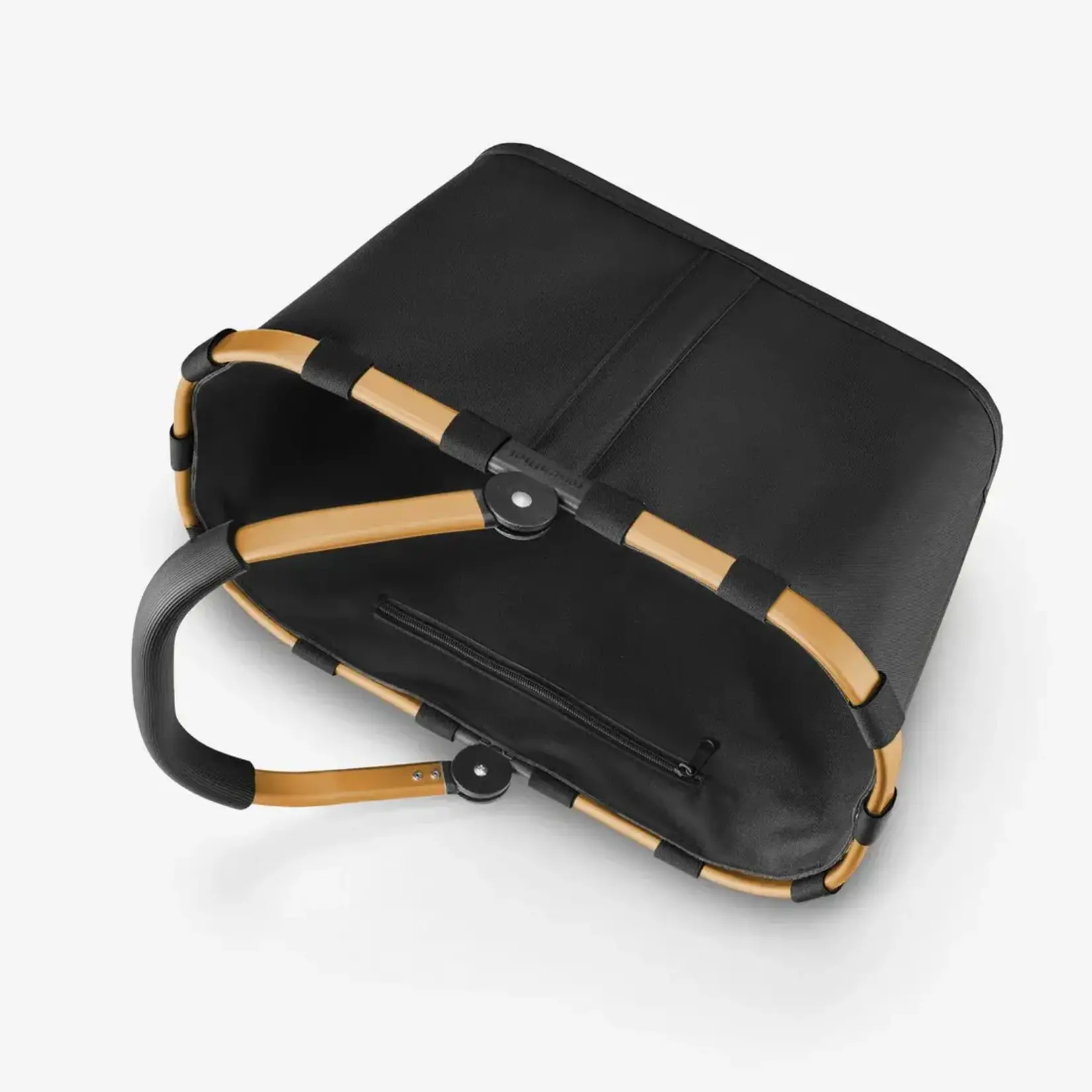 Reisenthel Reisenthel Carrybag boodschappenmand Frame Gold Black Carrybag Reisenthel BK7041