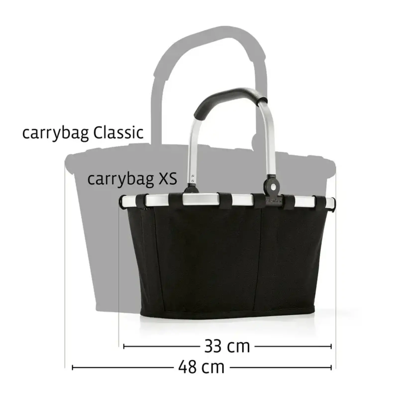 Reisenthel Reisenthel Carrybag boodschappenmand Frame Gold Black Carrybag Reisenthel BK7041