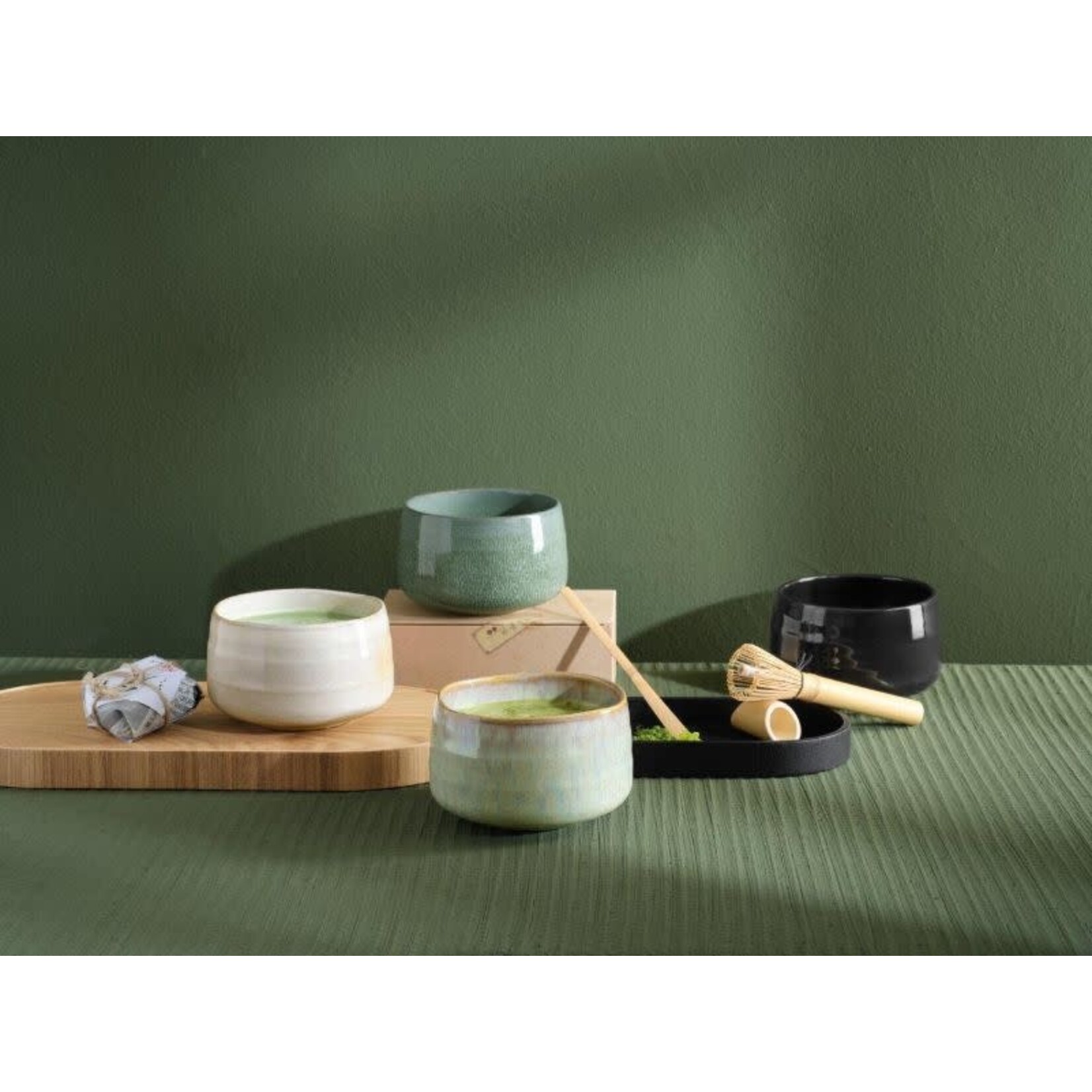 ASA Selection Asa selection Bamboo Matcha klopper met houder ASA 31961970