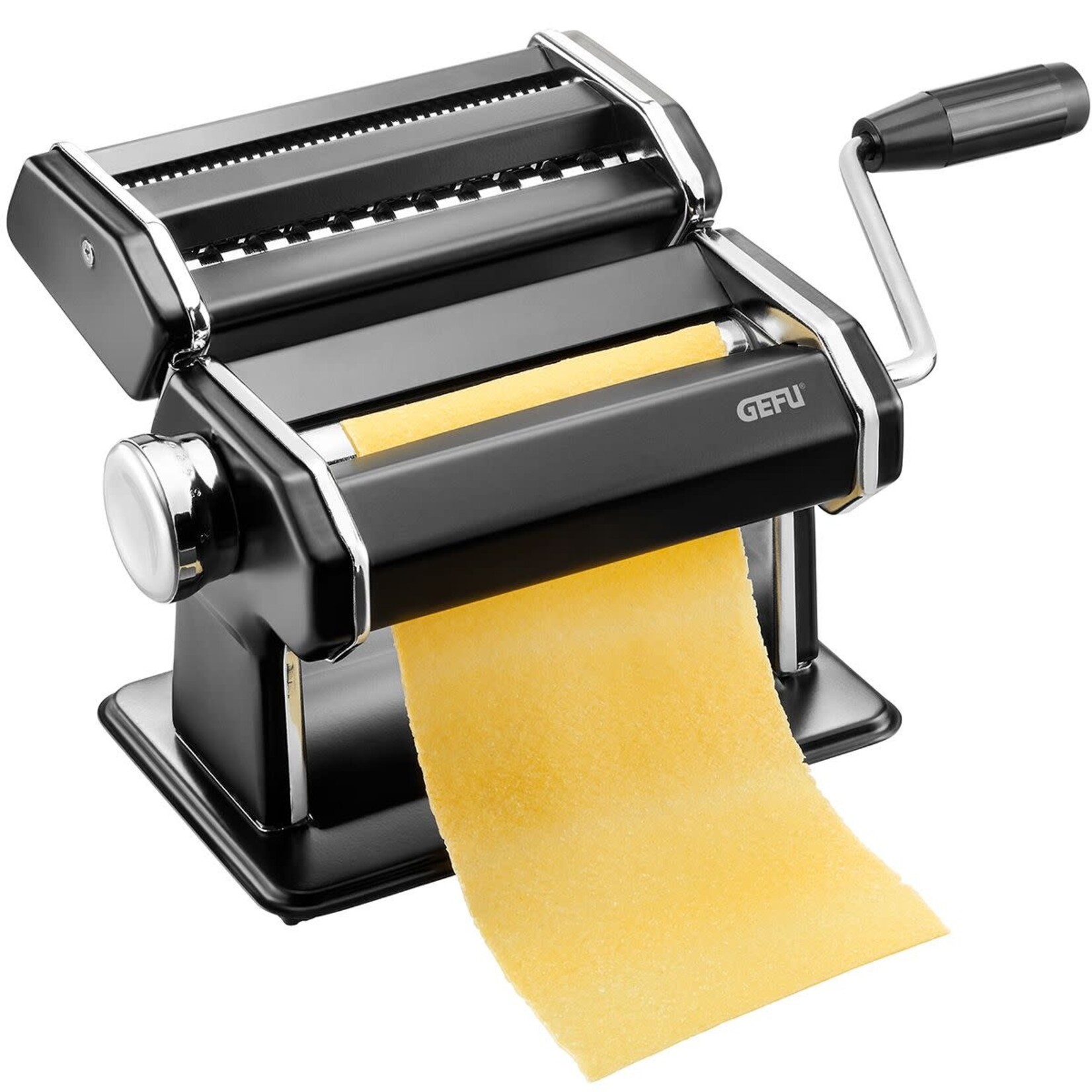 Gefu mat zwarte pasta machine Gefu Pastamachine Perfetta mat zwart Gefu 89426