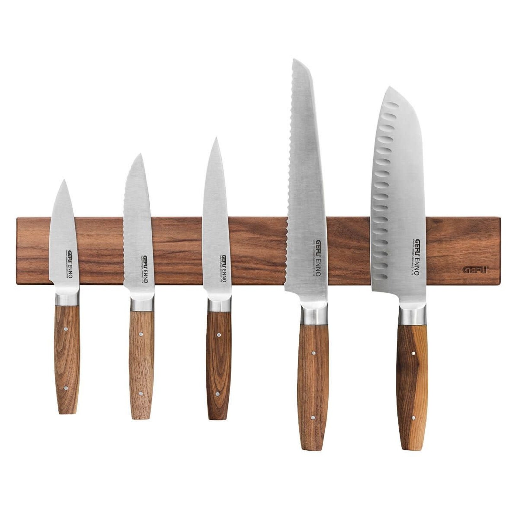 Gefu 420 x 56 x 22 Walnoten messenmagneet Gefu Enno walnoten messenmagneet Gefu 13957