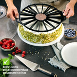 Gefu 14 of 16 stukken taartverdeler Gefu Divido voor 14 of 16 stukken Gefu 14302