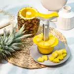 Diverse Merken RVS Ananas snijder Vacu vin Ananassnijder rvs Vacuvin 4874360