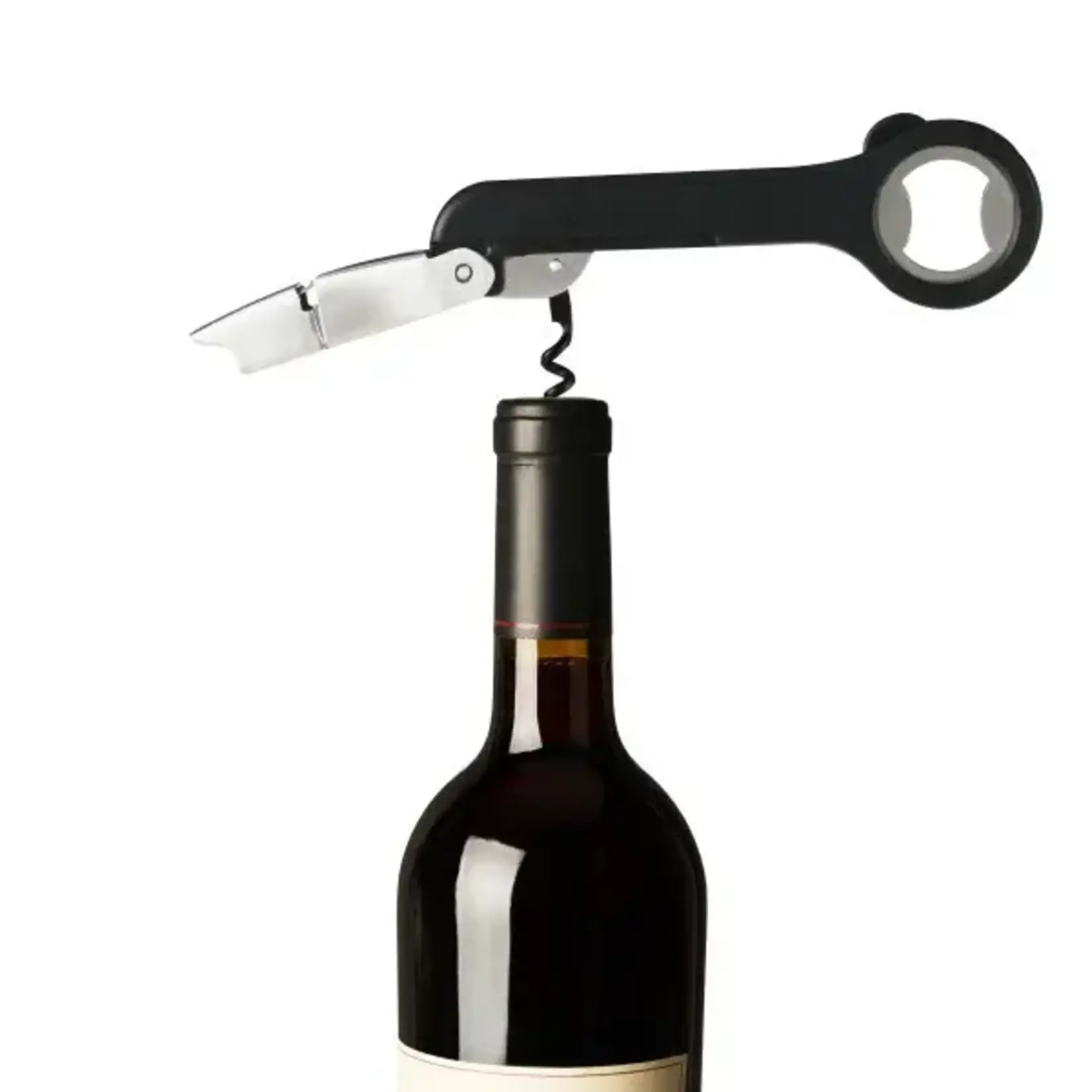 Diverse Merken Innovine fles opener en twee traps kurkentrekker in 1 Innovine 12049