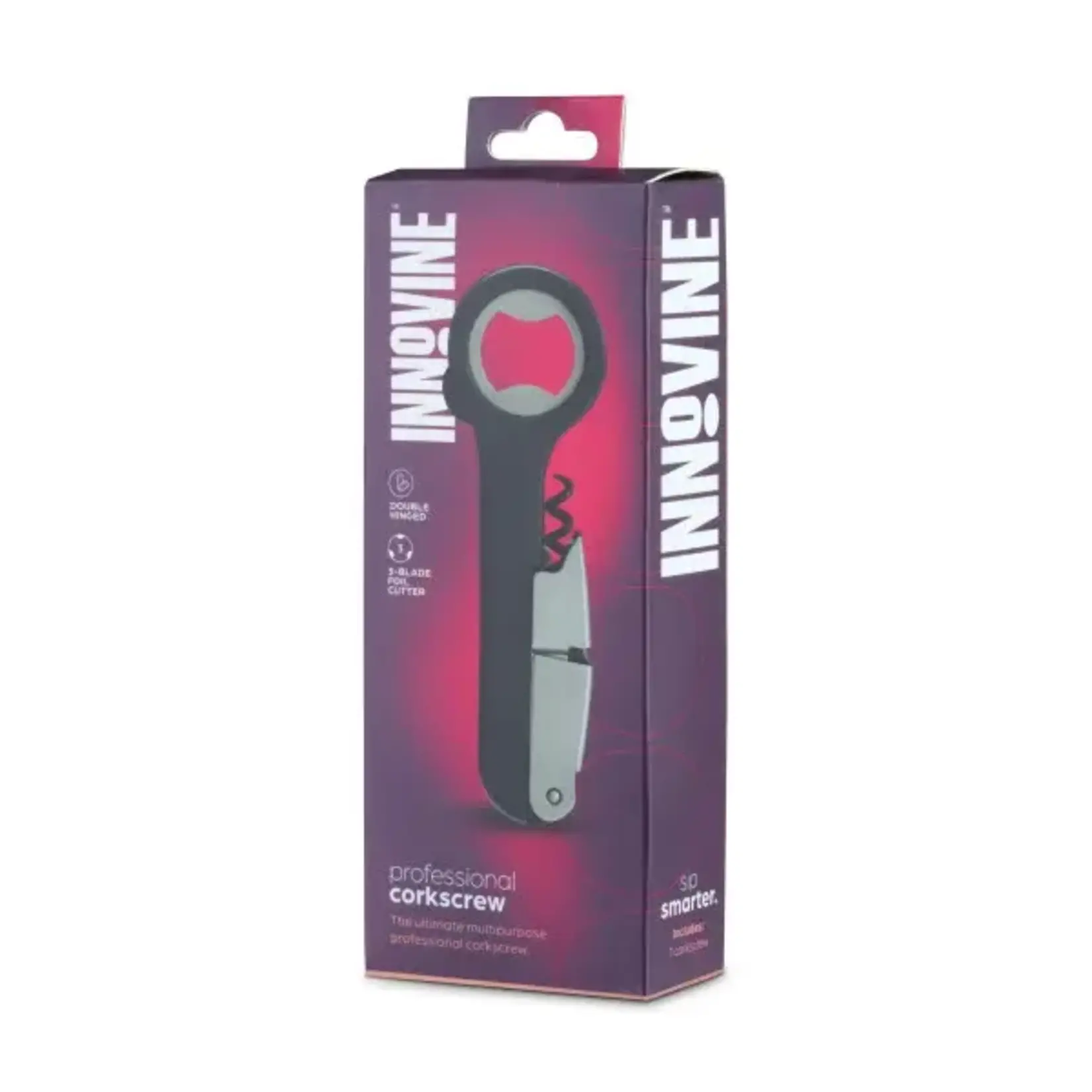 Diverse Merken Innovine fles opener en twee traps kurkentrekker in 1 Innovine 12049