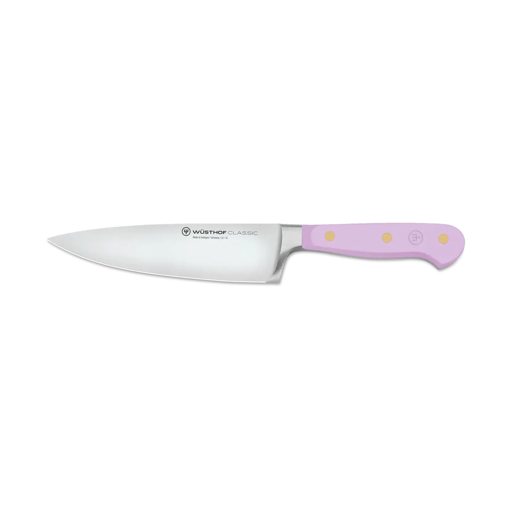 Wüsthof, messen uit Solingen gemaakt onder leiding van de 5e generatie familie Wusthof 16 cm koks mes Wusthof Classic koksmes 16 cm Classic Purple Yam Wusthof 1061700216