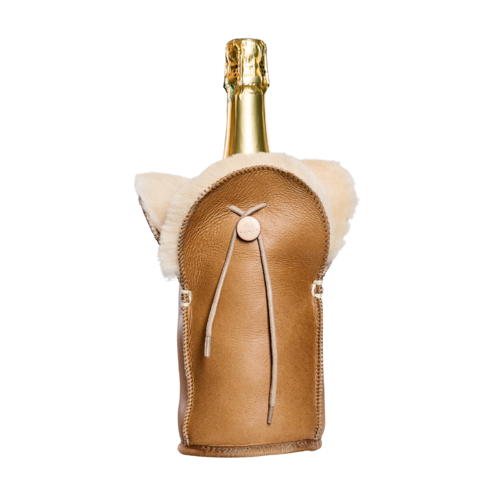 Kywie, keep it cool with wool Champagne koeler Kywie keep it cool with wool  Champagne Camel Napa Kywie C01NA