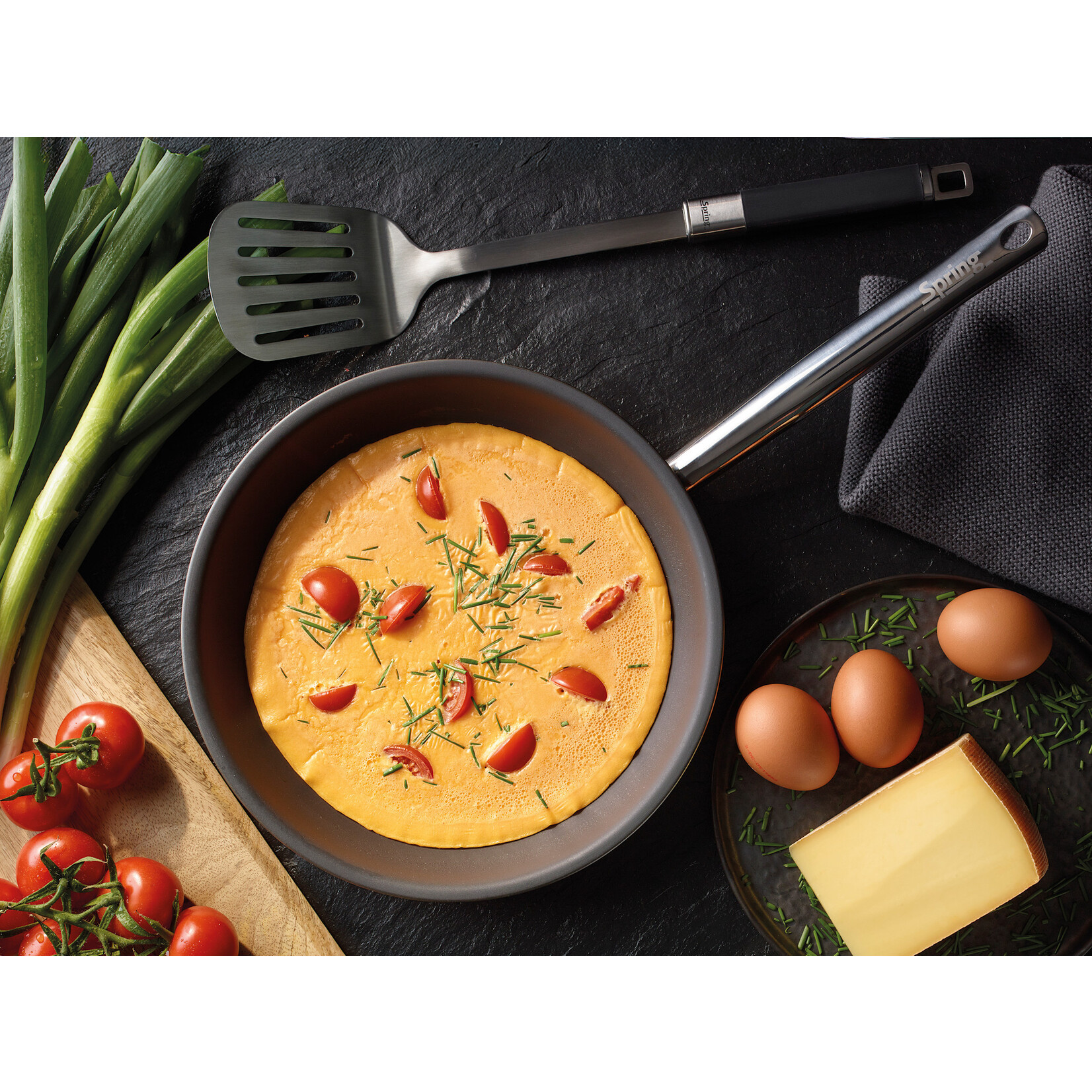 Spring 20 cm koekenpan Spring Brigade Ultimate koekenpan PFAS-vrij 20 cm 33 mm hoog Spring 0412856020