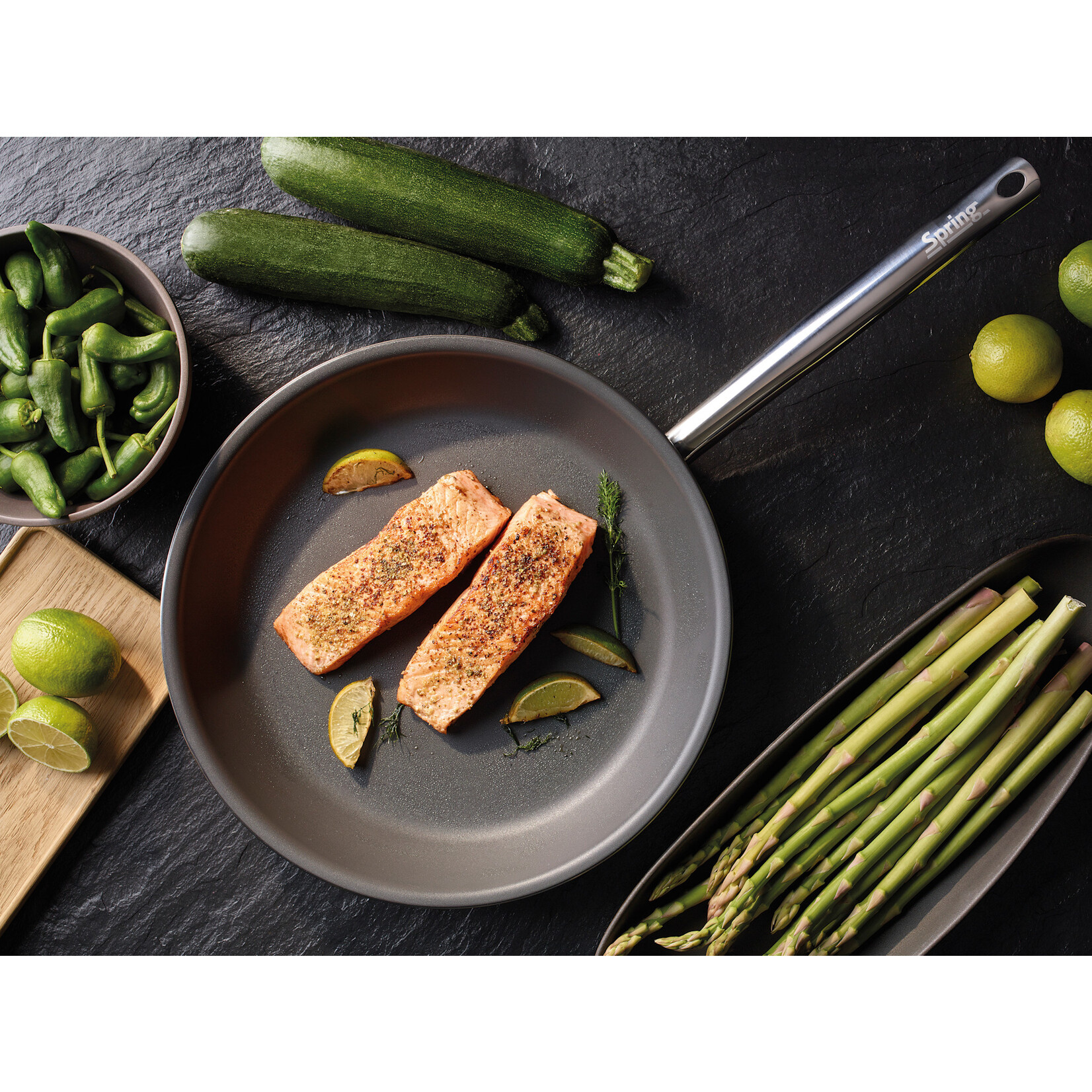 Spring 20 cm koekenpan Spring Brigade Ultimate koekenpan PFAS-vrij 20 cm 33 mm hoog Spring 0412856020