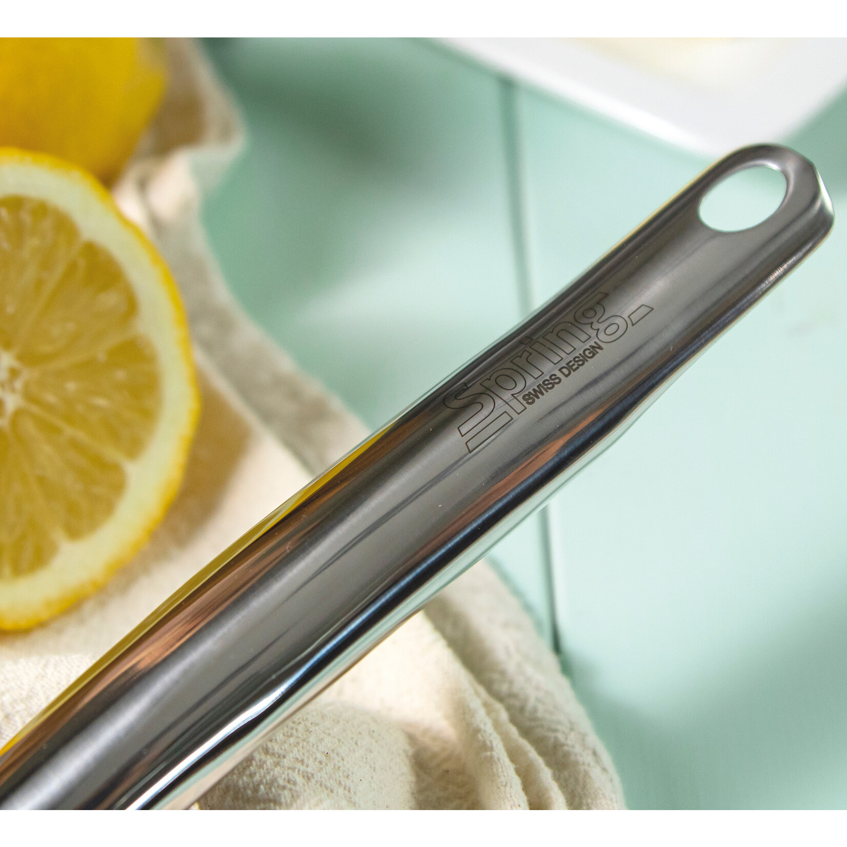 Spring 24 cm sauteuse Spring Vulcano Cut Resist braadpan sauteuse 24 cm Spring 1415696024