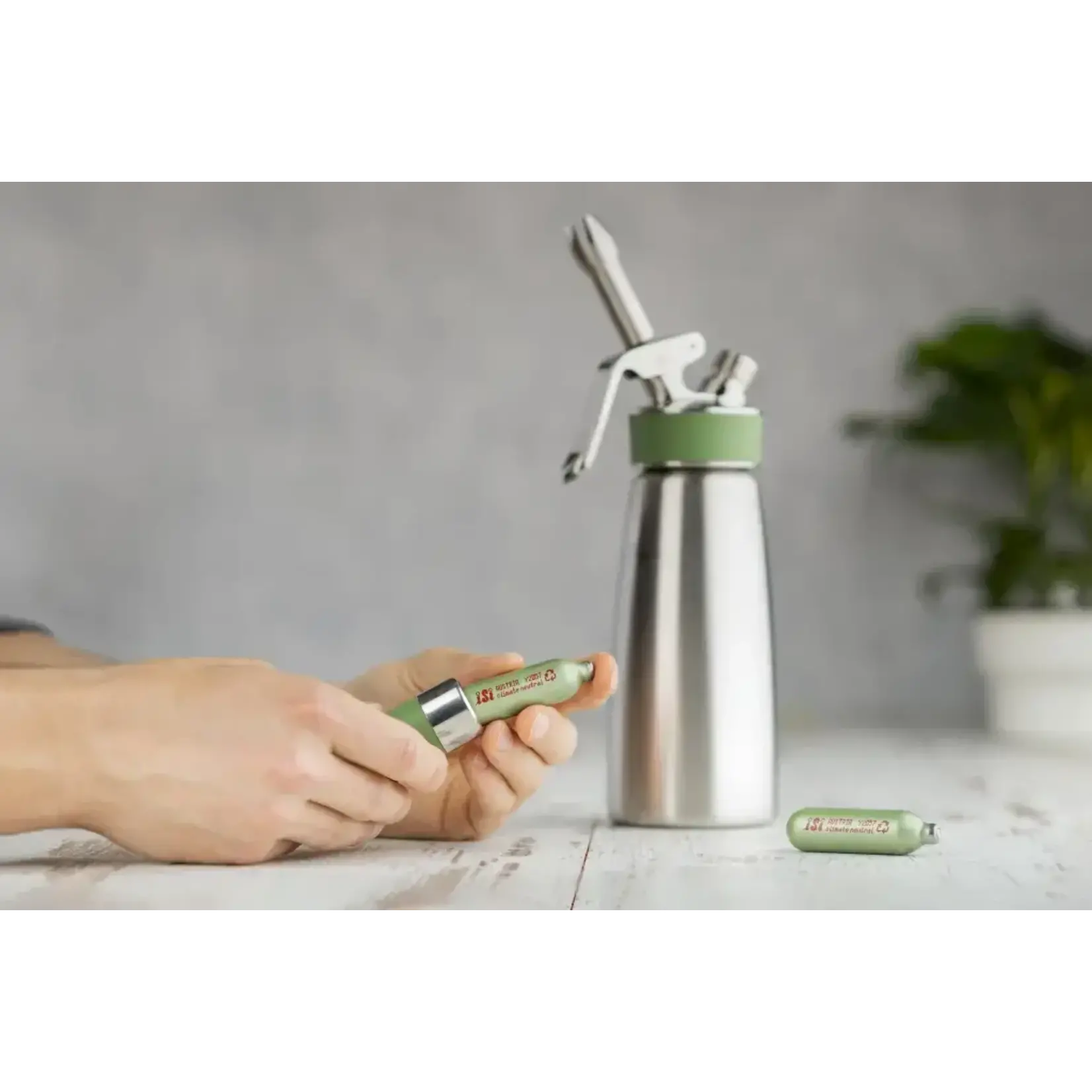 iSi Culinary Whip 100 % klimaat neutrale slagroom patronen iSi Eco serie 10 stuks iSi 0707