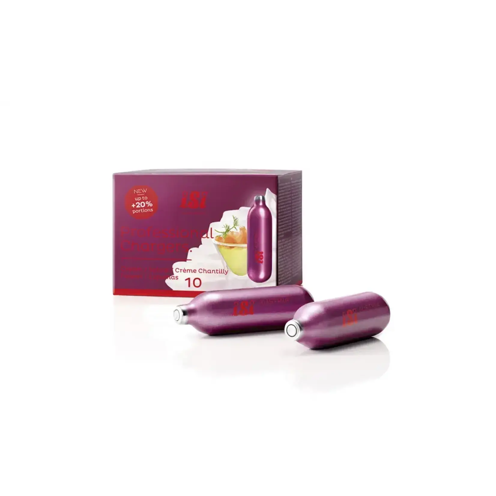 iSi Culinary Whip slagroom patronen iSi 10 stuks iSi 0702