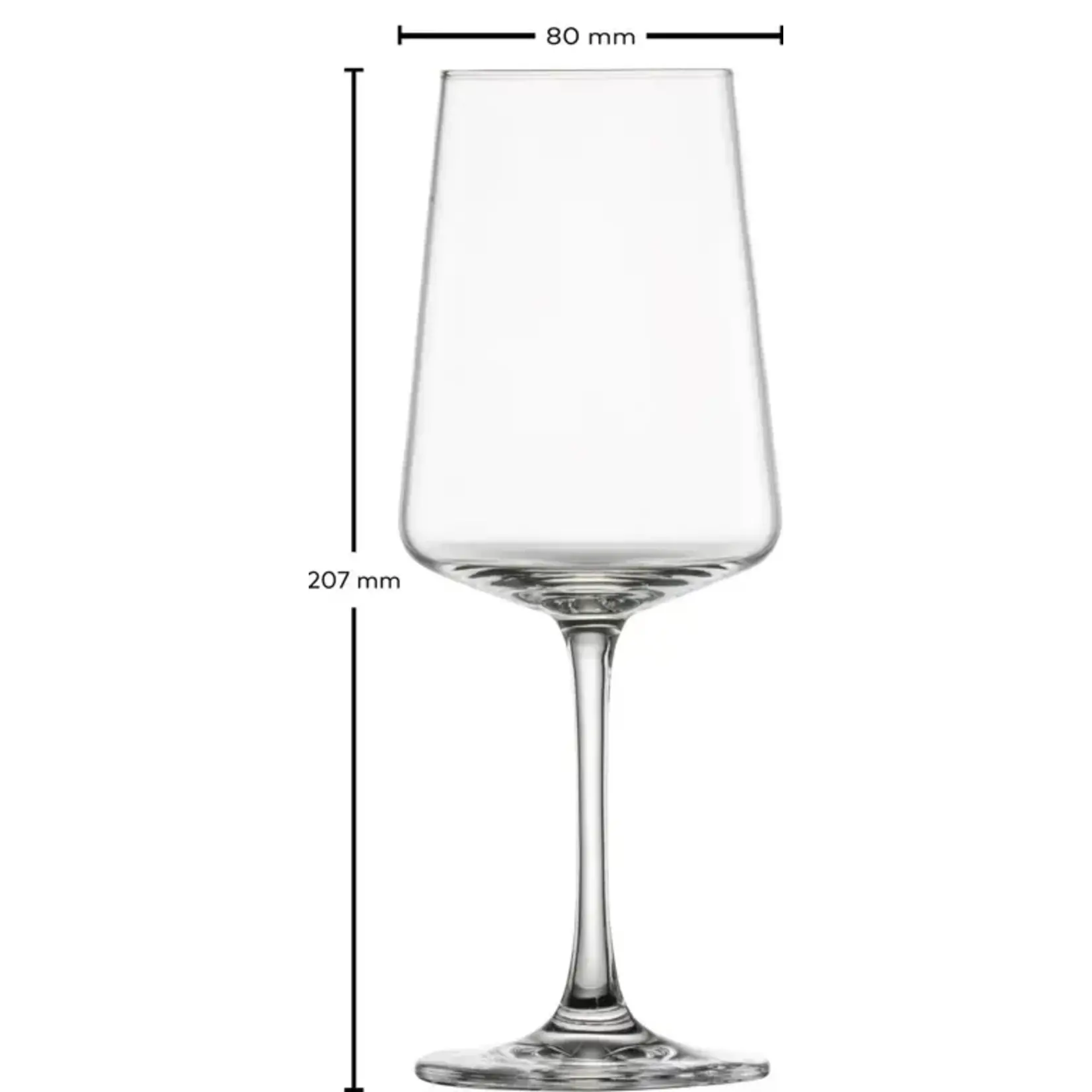 Zwiesel Collection Glas set-4 Witte wijnglazen MioVino Schott Zwiesel MioVino 4x Witte wijnglas  380 ml Zwiesel 124050