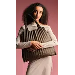 Loqi opvouwbaar tasje Loqi Bag Large - Harmonica groen Pleated Olive gerecycled Loqi LQPLOL