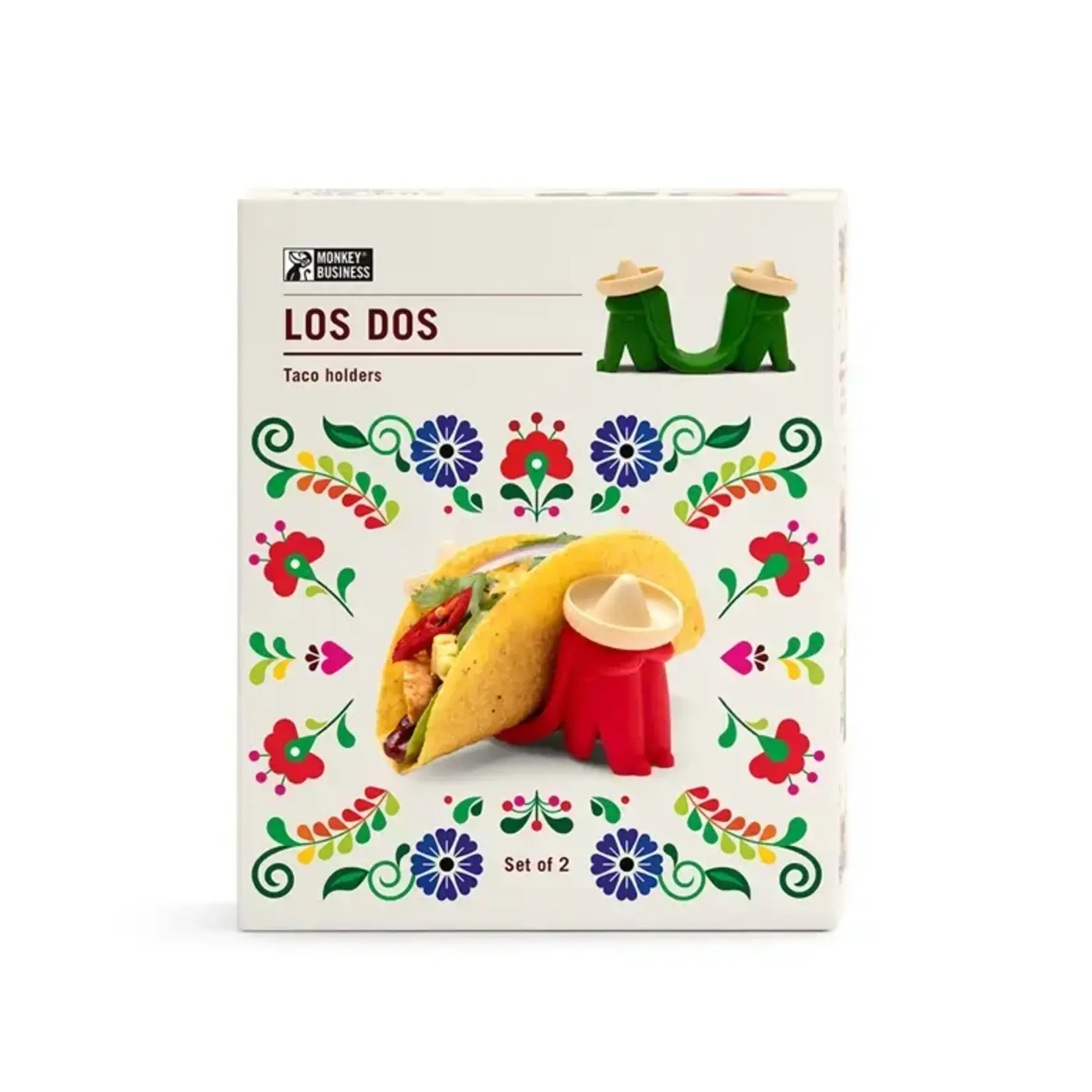 Diverse Merken Taco houders Monkey Business Tacohouder Los Dos set van 2 Monkey Business MB6949