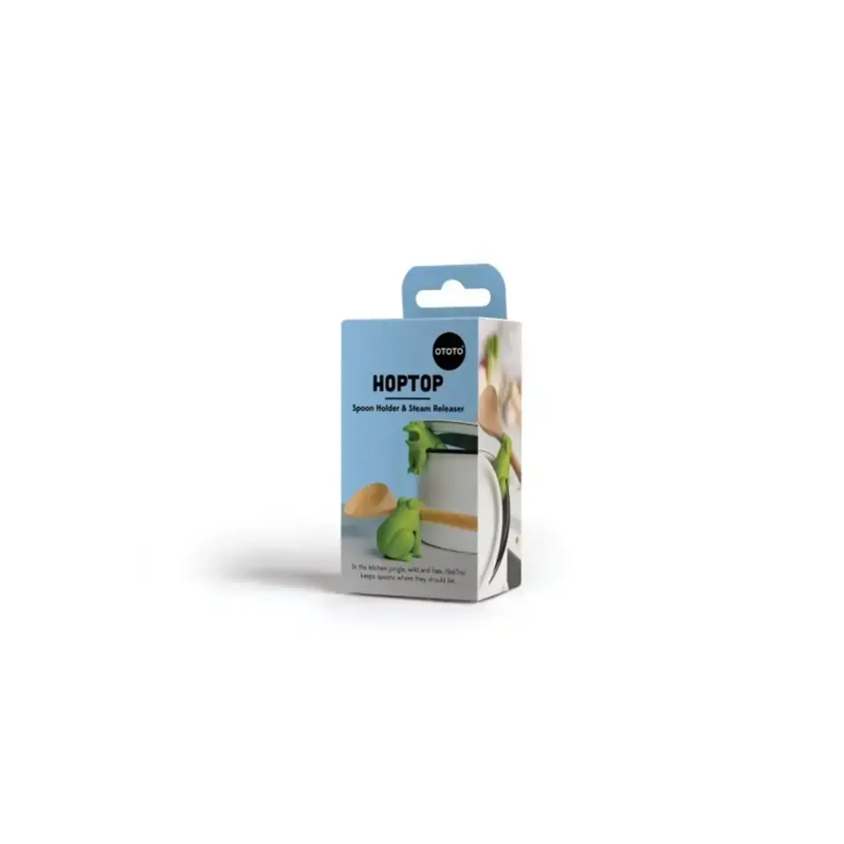 Diverse Merken 1 kikkervormige lepelhouder HopTop Ototo Lepelhouder HopTop Ototo OT1127