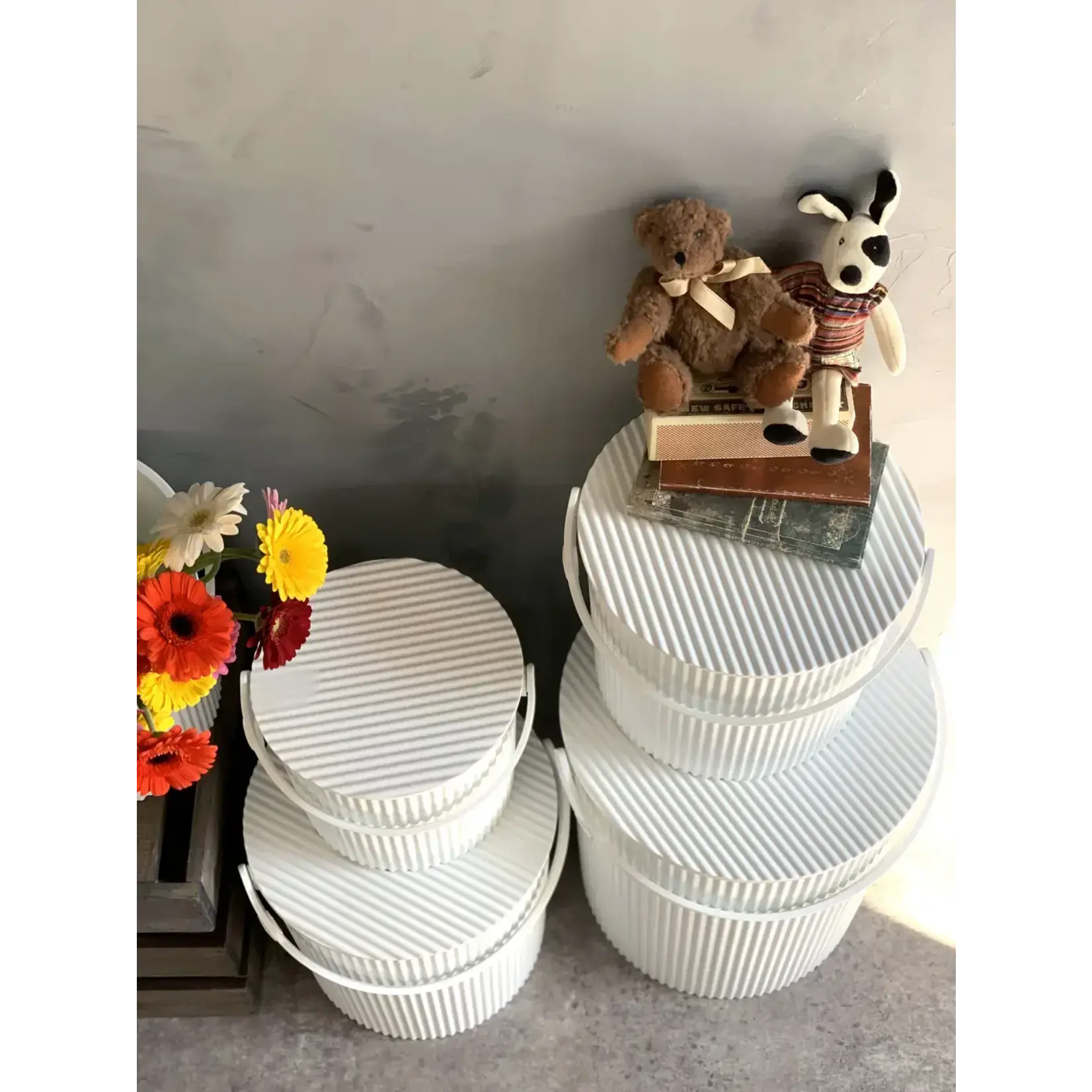 Diverse Merken Aanrecht afval bakje Hachiman Omnioutil Opbergemmer Mini - Wit Omnioutil 236375