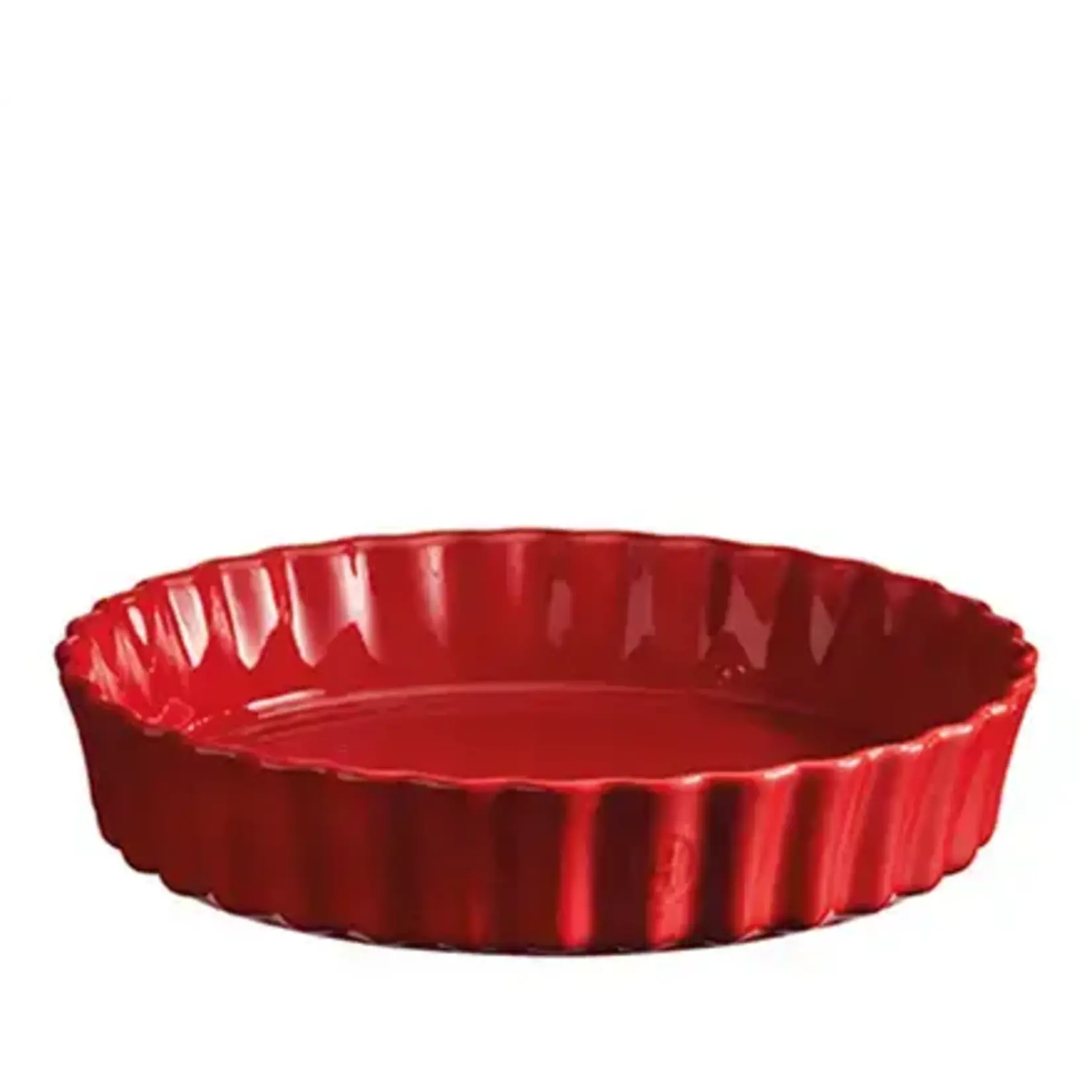 Emile Henry Ø 24 cm quiche vorm Emile Henry Taartvorm diep - Ø240mm - Grand Cru rood Emile Henry 346024