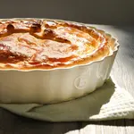 Emile Henry Ø 24 cm quiche vorm Emile Henry Taartvorm diep - Ø240mm - Argile rood Emile Henry 026024