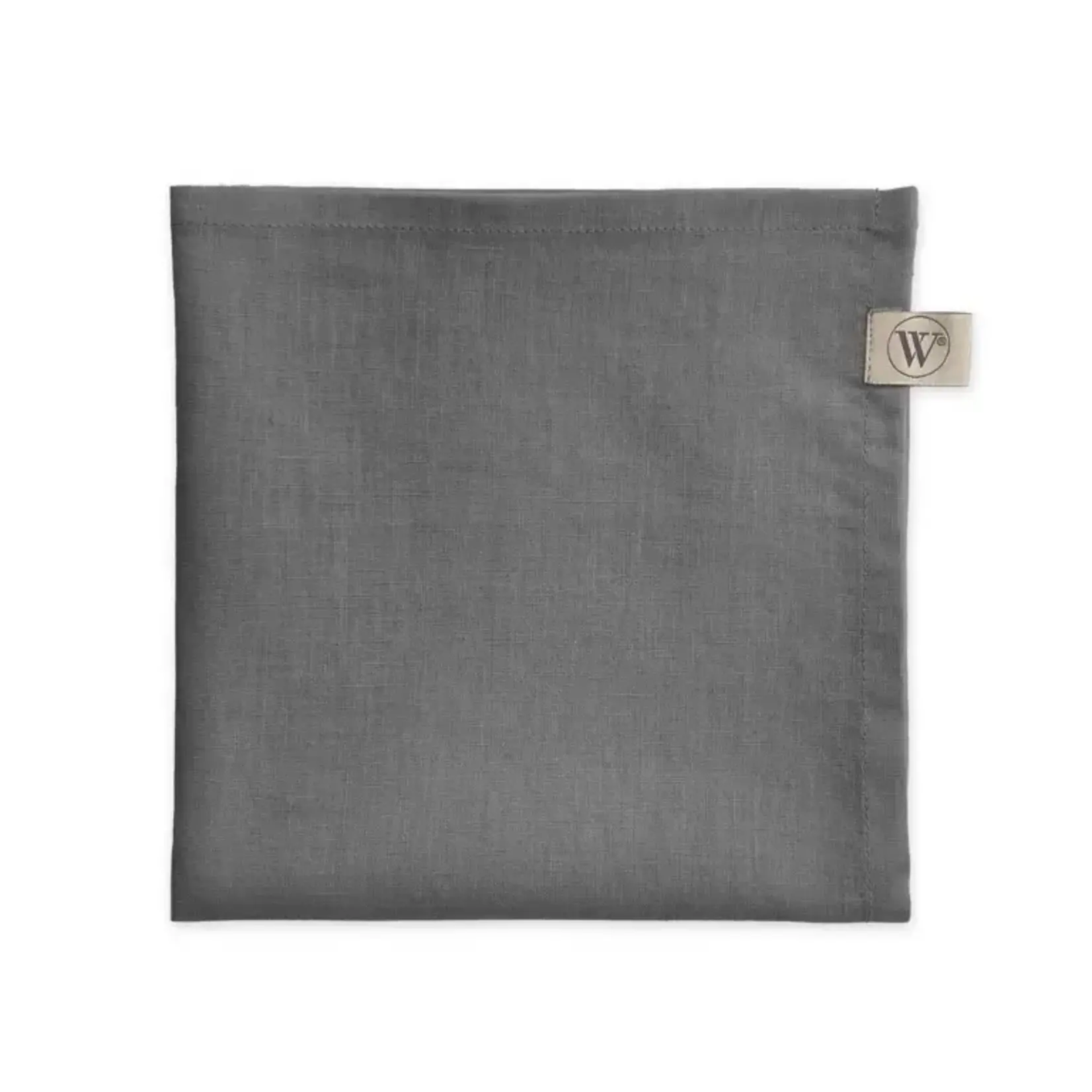 Diverse Merken Set-4 servetten linnen antraciet grijs Walra Servet Set Lovely Linen 4-delig - Antraciet Walra 545035