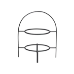 ASA Selection 28 cm zwarte metalen Etagère 2 laags Asa etagère 2-laags 28 cm voor eigen borden Asa 99300950