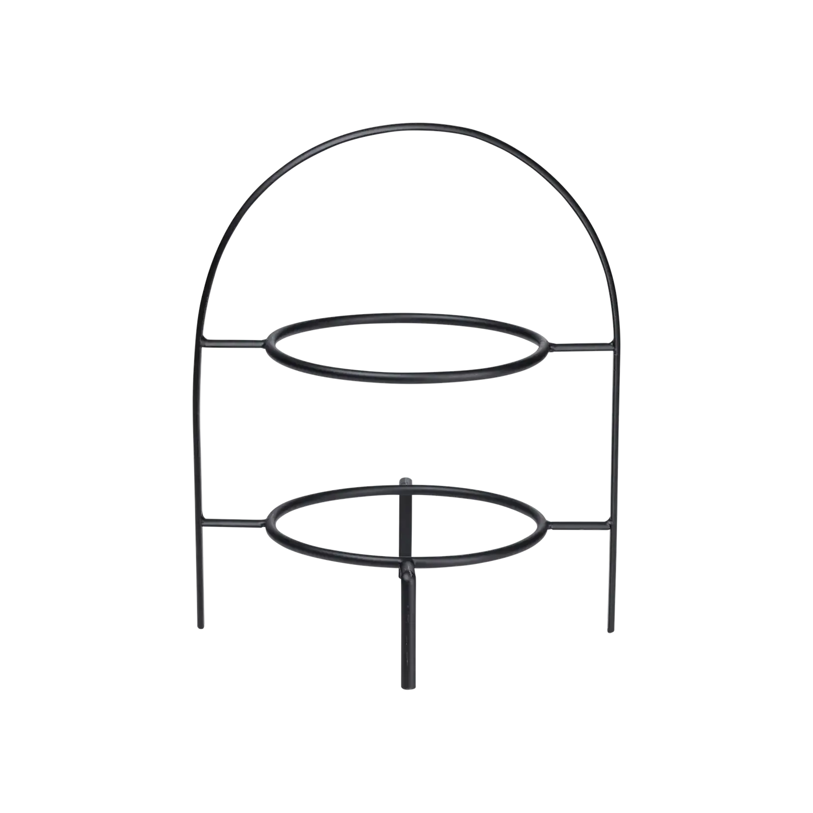 ASA Selection 28 cm zwarte metalen Etagère 2 laags Asa etagère 2-laags 28 cm voor eigen borden Asa 99300950