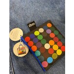 Loqi opvouwbaar tasje Loqi Bag Large - Poul Gernes Untitled Dots 1966-68 Museum Collection gerecycled Loqi LQmcpgdo