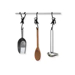 Diverse Merken Monkey Business Keukenhaken Just Hanging set van 3  apen ophanghaken Zwart Monkey MB937 Diverse Merken Monkey Business Keukenhaken Just Hanging set van 3  apen ophanghaken Zwart Monkey MB937