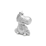 Diverse Merken Zilverstad spaarpot Zebra zilver kleur Zilverstad 6011060