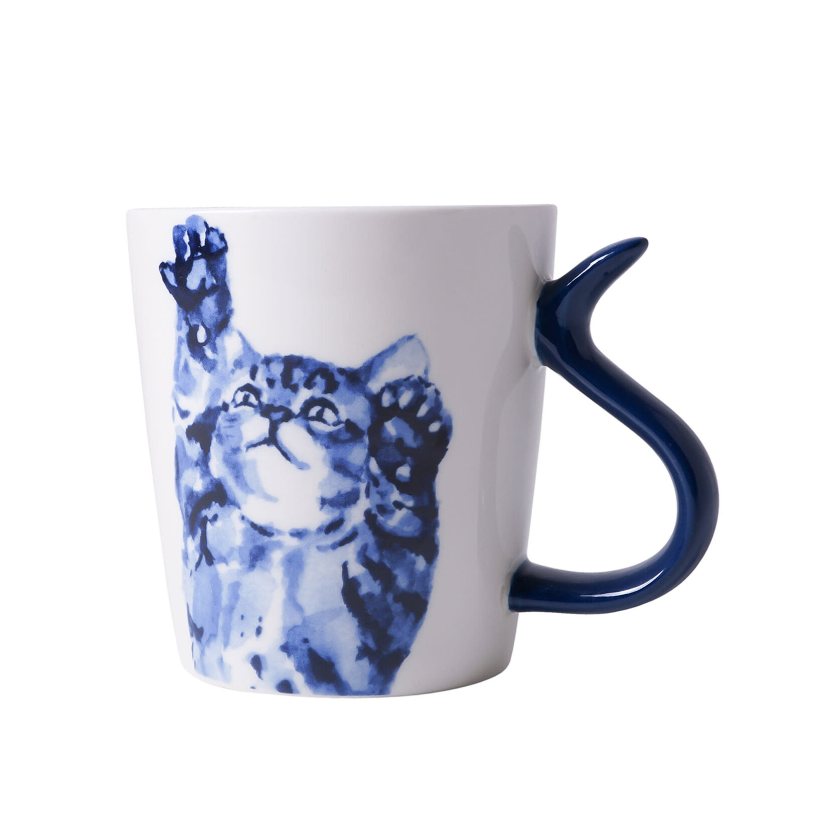 Heinen Delfts Blauw 300 ml Heinen Delfts Blauw mok Kattenstaart Ontdekken Heinen Delfts Blauw M363