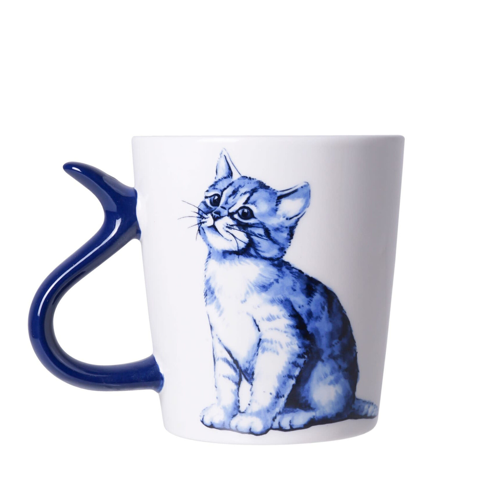 Heinen Delfts Blauw 300 ml Heinen Delfts Blauw mok Kattenstaart Vriendelijk Heinen Delfts Blauw M364