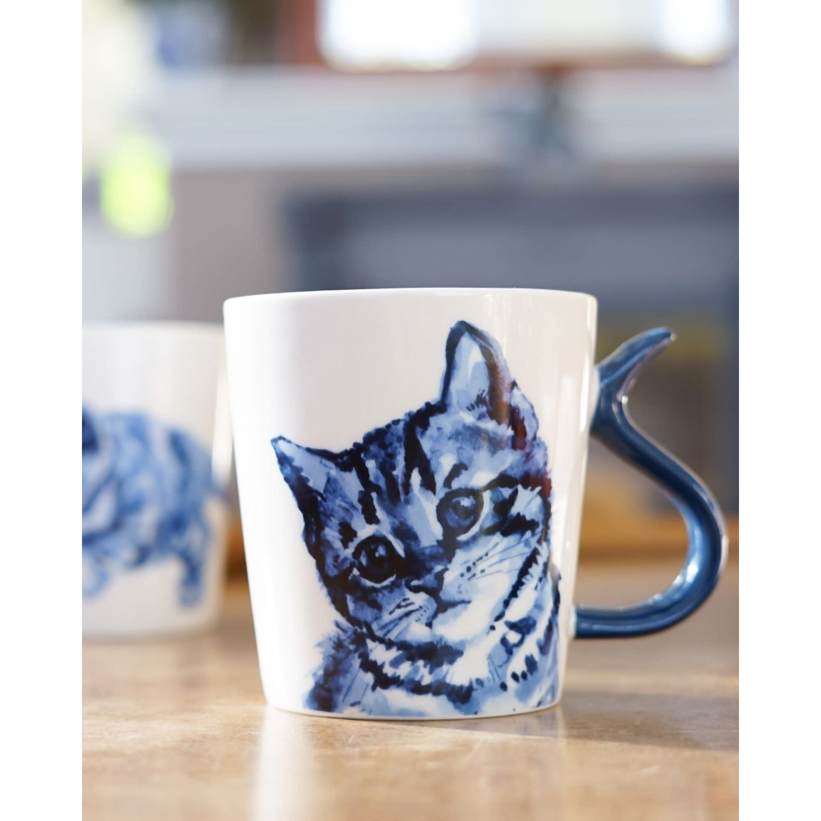 Heinen Delfts Blauw 300 ml Heinen Delfts Blauw mok Kattenstaart Vriendelijk Heinen Delfts Blauw M364