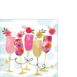 PPD Paper Product Design PPD 25 x 25 cm cocktail servetten Happy Drinks Napkin PPD 1253990