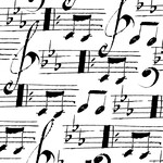 PPD Paper Product Design PPD 33 x 33 cm servetten Musique Napkin PPD 133002358