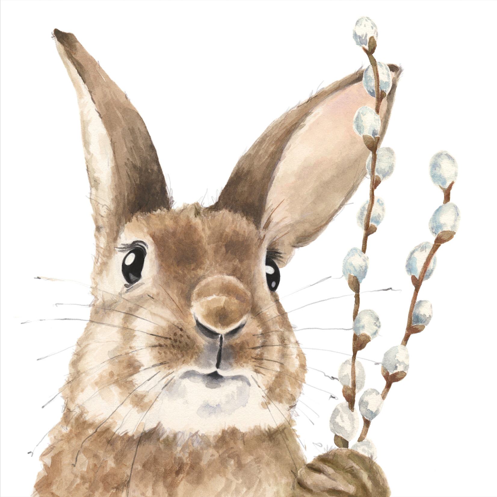 PPD Paper Product Design PPD 33 x 33 cm servetten konijn Fred White Napkin PPD 133002954