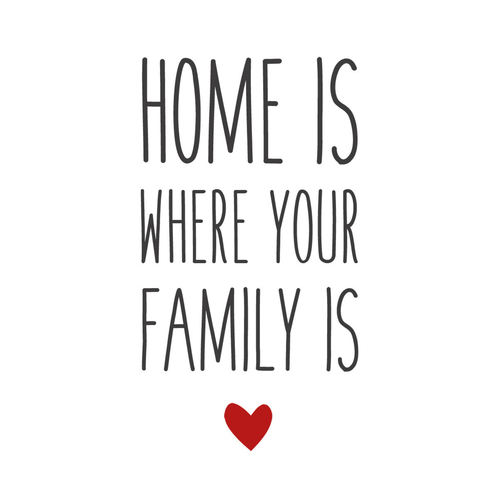 PPD Paper Product Design PPD 33 x 33 cm servetten Home is Where Your Family is Napkin PPD 1332599