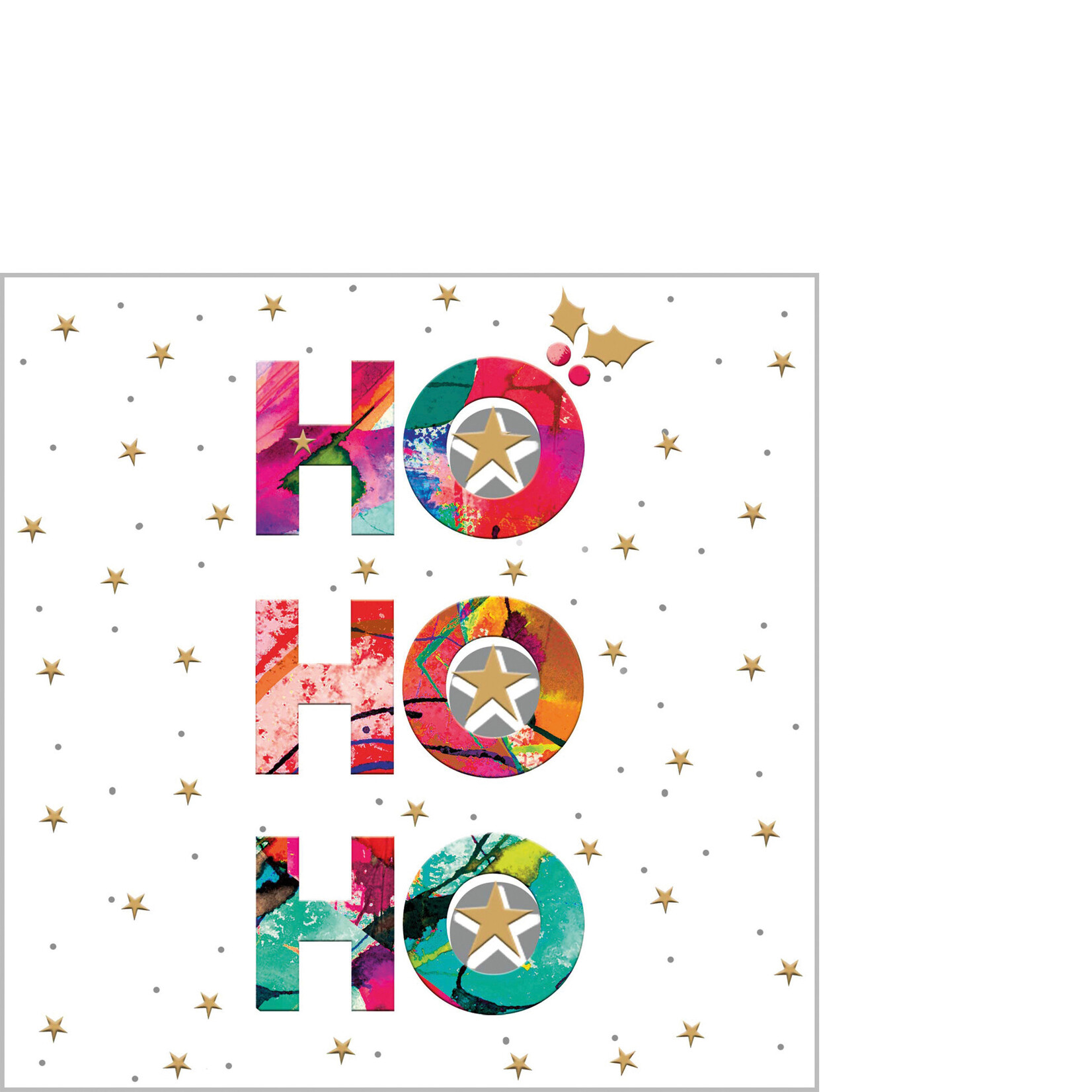 PPD Paper Product Design PPD 25 x 25 cm cocktail servetten Ho Ho Napkin PPD 325002472