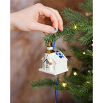 Heinen Delfts Blauw Heinen Delfts Blauw Kerstornament Kerk Heinen Delfts Blauw K40059
