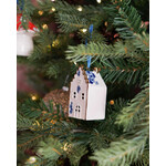 Heinen Delfts Blauw Heinen Delfts Blauw Kerstornament Huisje Trapgevel Heinen Delfts Blauw K40060